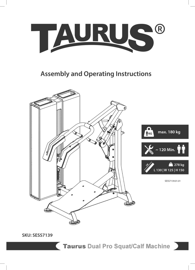 Taurus SESS7139 Assembly and operating instructions