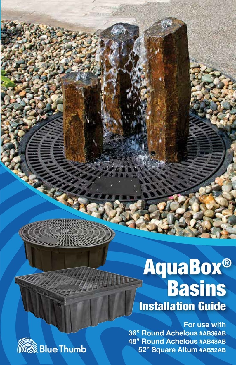 Blue Thumb AquaBox Achelous AB36AB installation guide