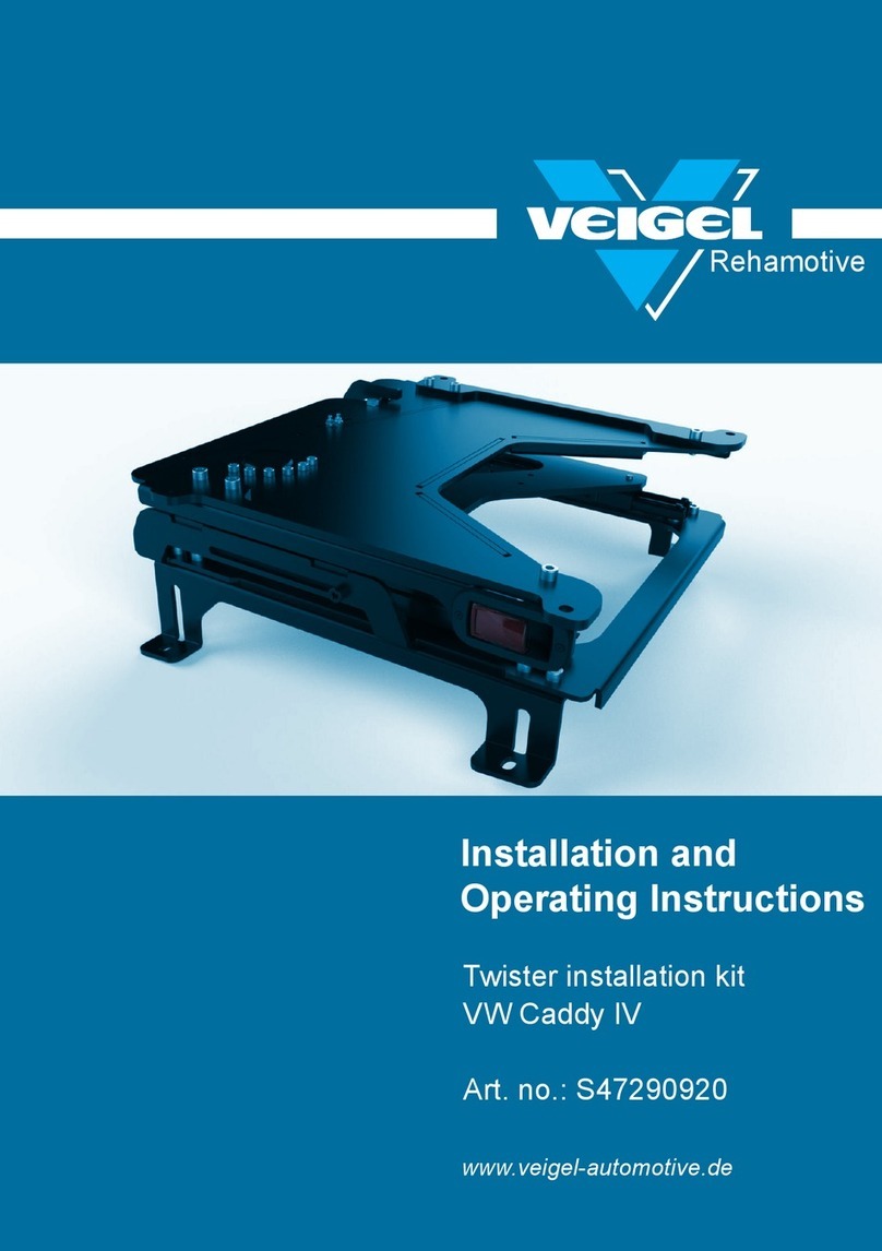 Veigel S47290920 Installation and operating instructions