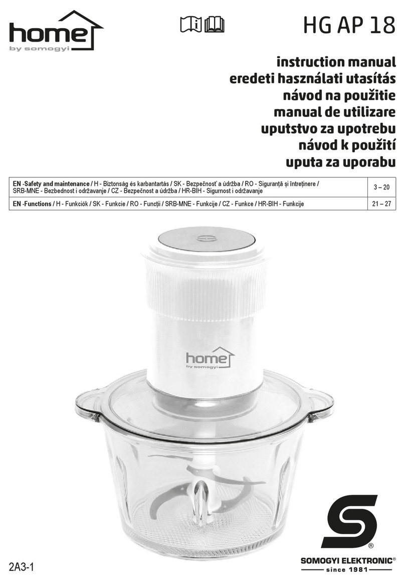 Somogyi Elektronic home HG AP 18 instruction manual
