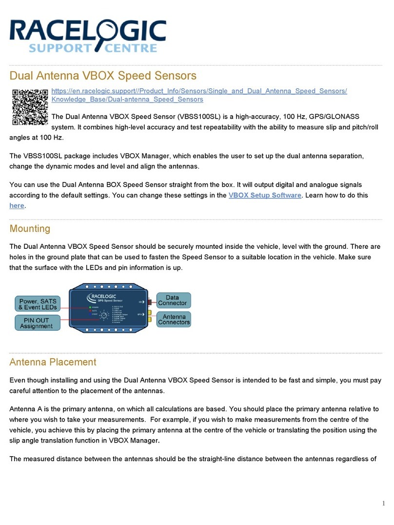 Racelogic VBSS100SL quick start guide