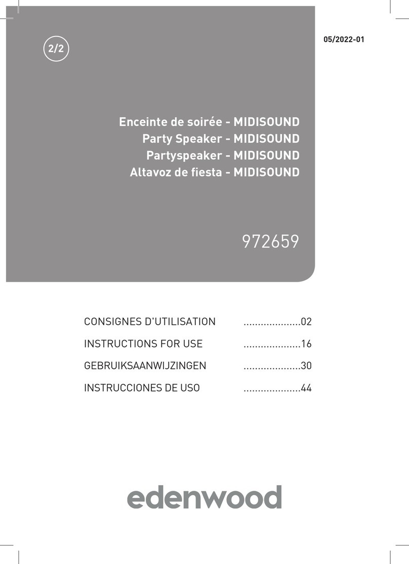 Edenwood MIDISOUND 972659 Instructions for use