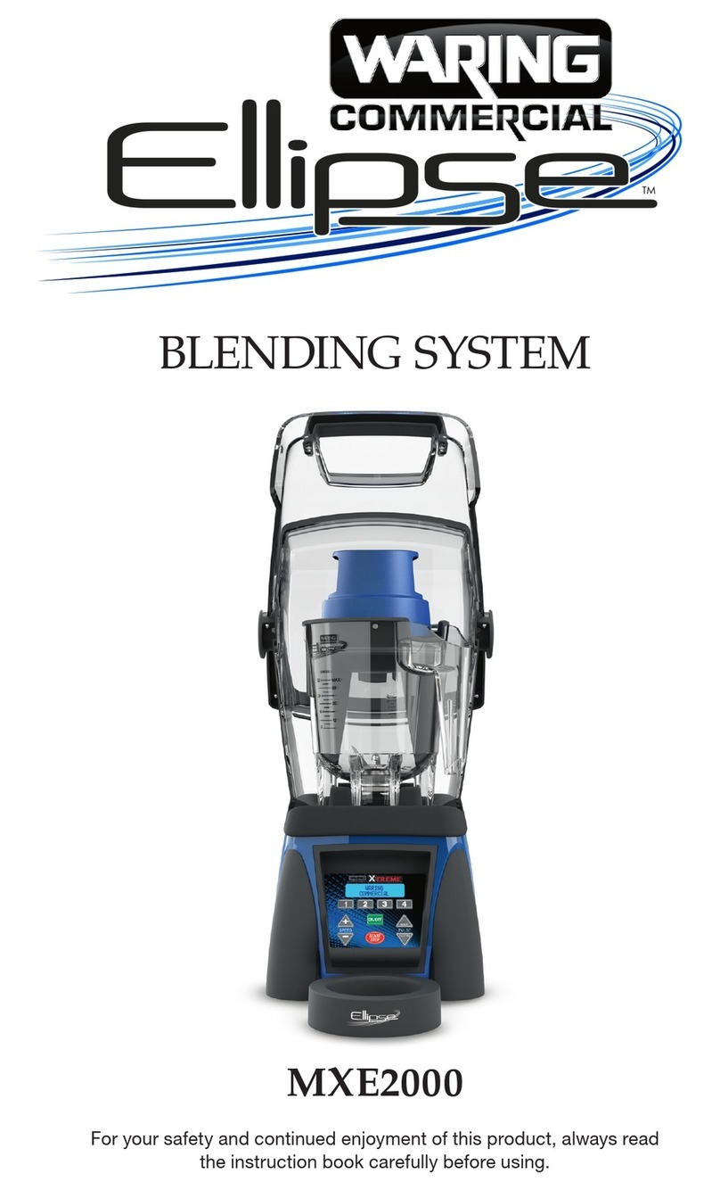 Waring Ellipse MXE2000 User manual
