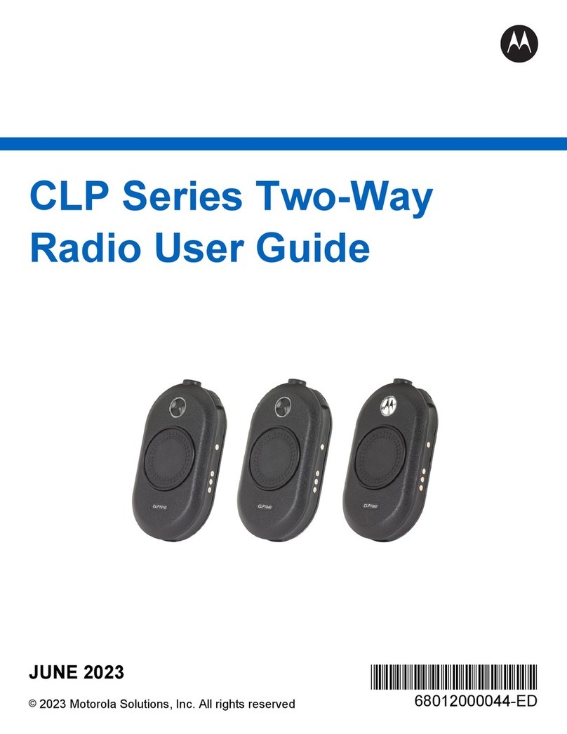 Motorola CLP series user guide