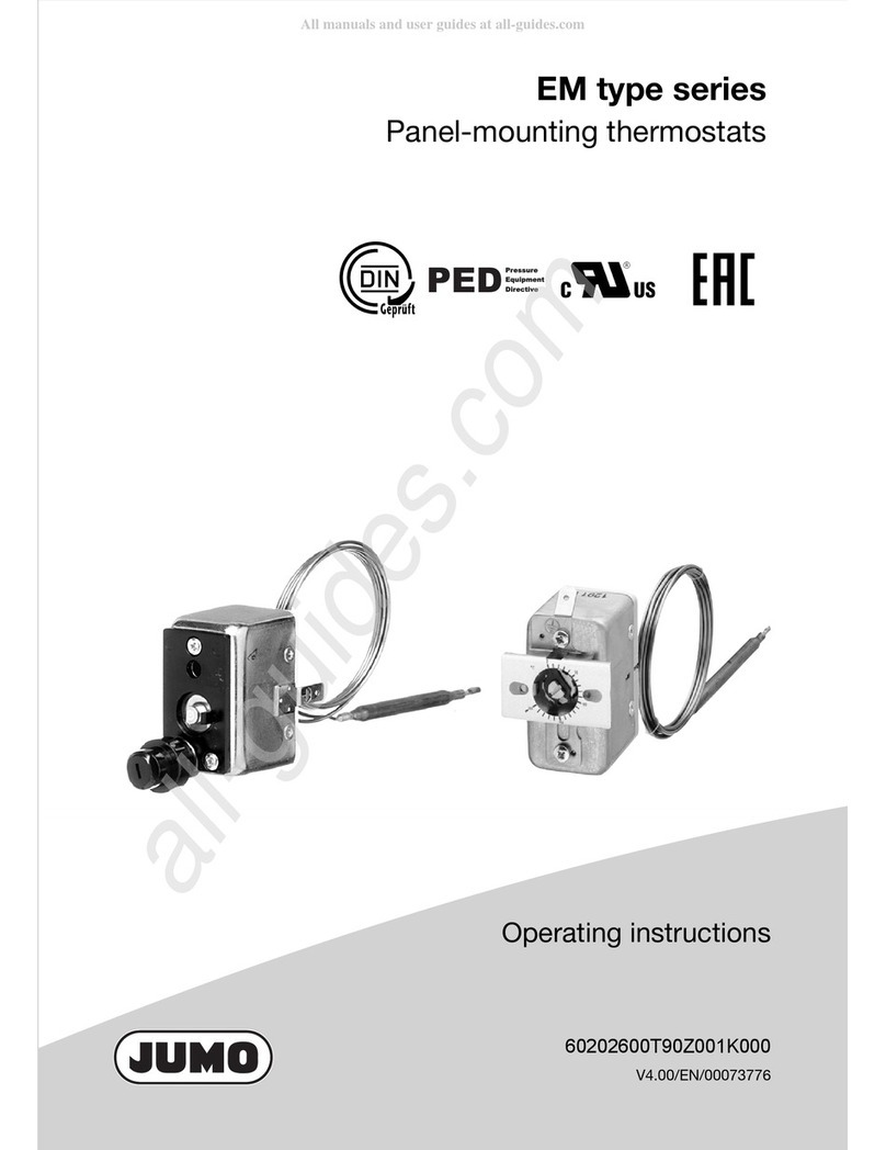 JUMO EM Series operating instructions