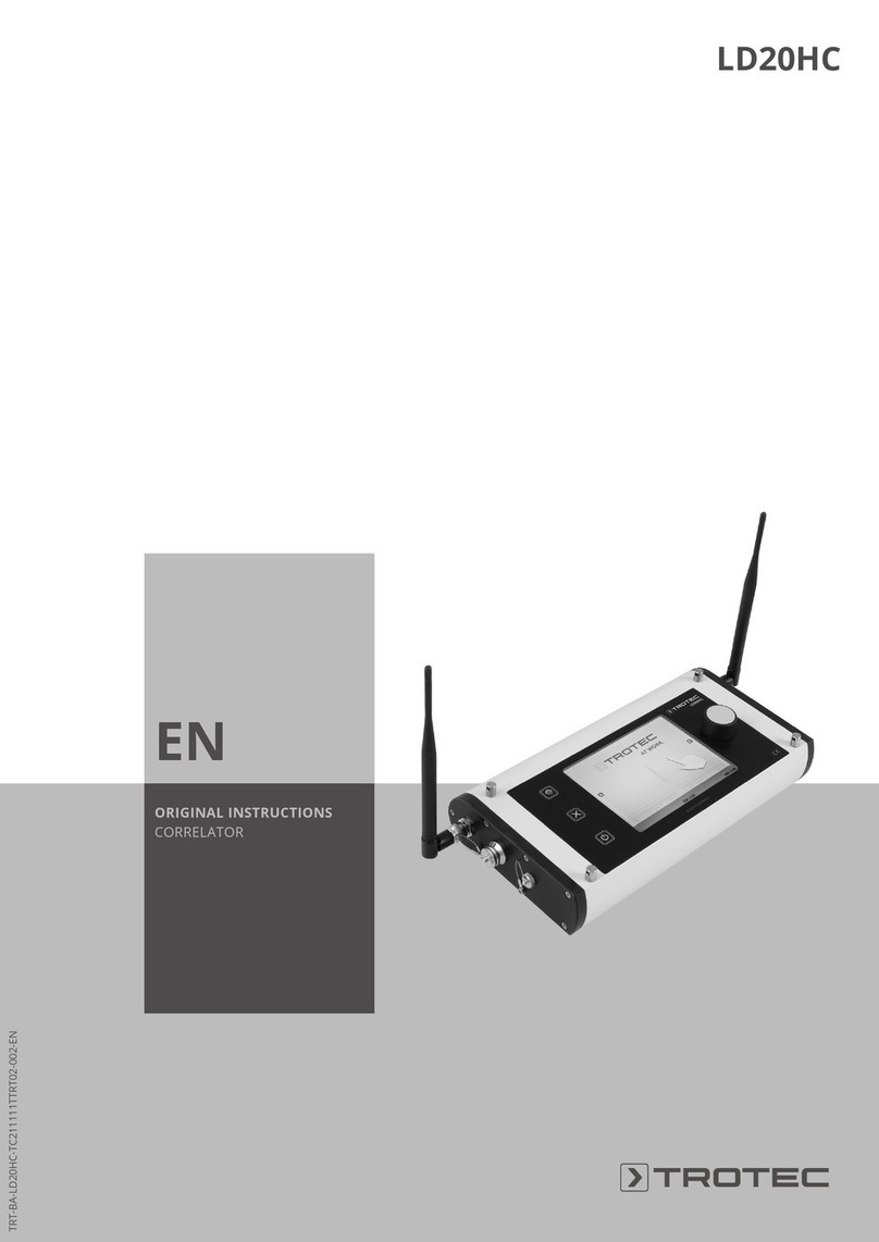 Trotec LD20HC User manual