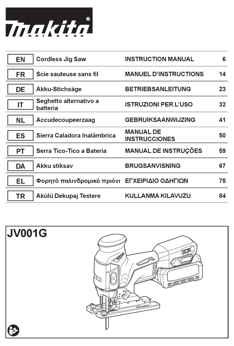 Makita JV001G User manual