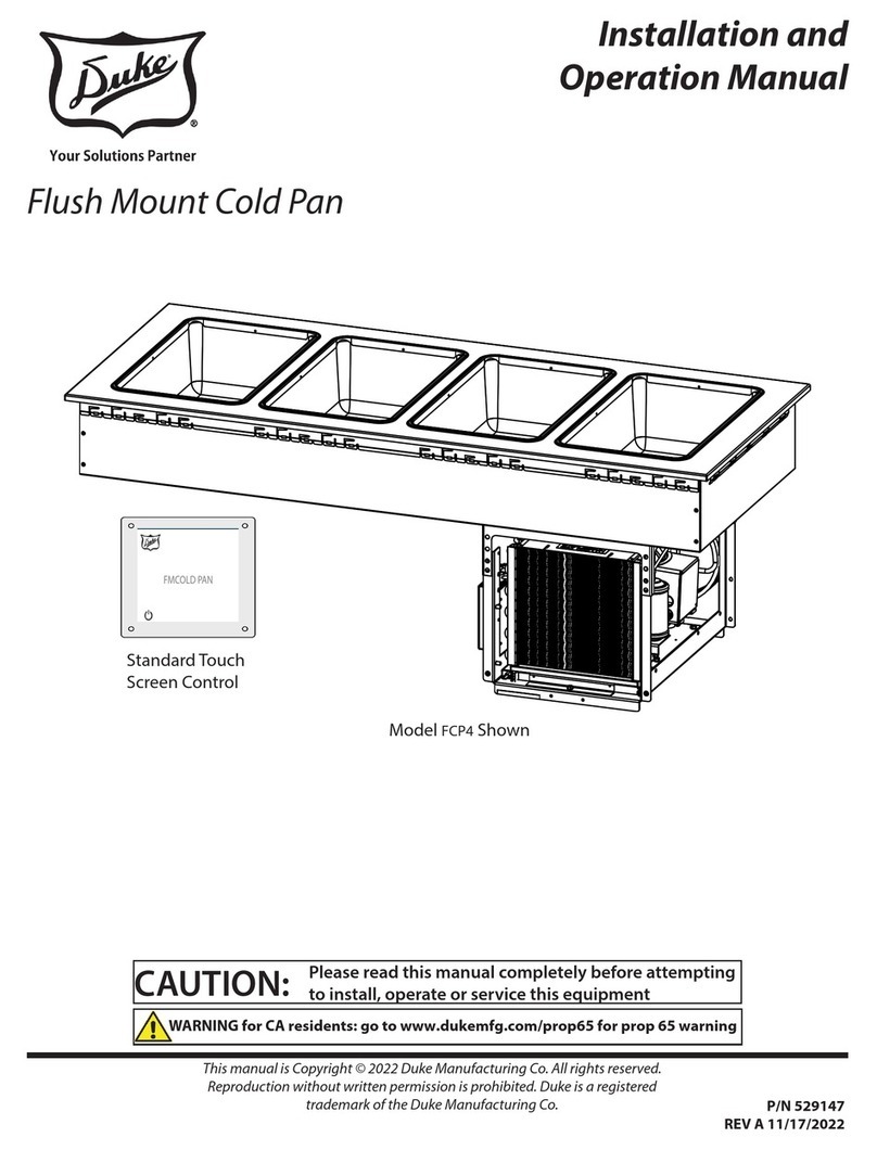 Duke FCP1-SB User manual