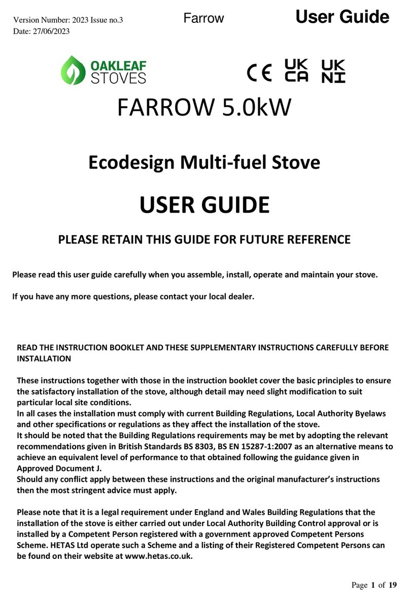 HETAS FARROW 5.0kW user guide