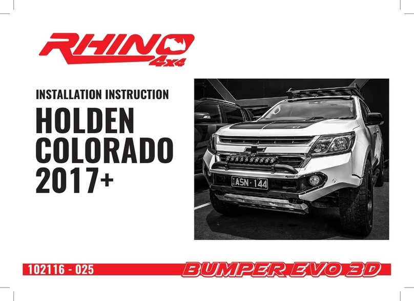RHINO EVO 3D Installation instruction
