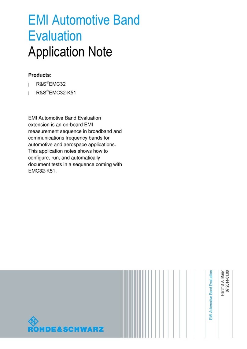 R&S EMC32 Application note