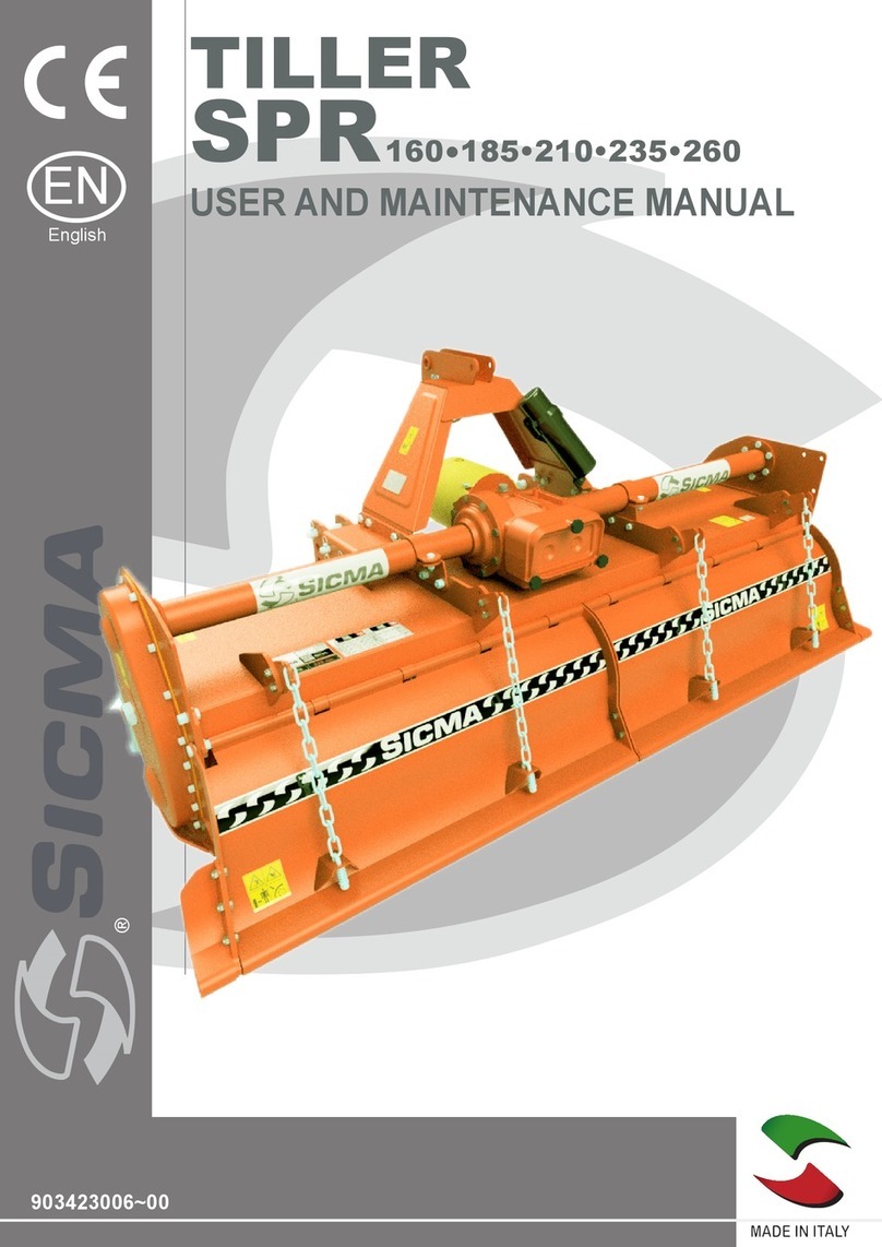 Sicma SPR160 Operating instructions