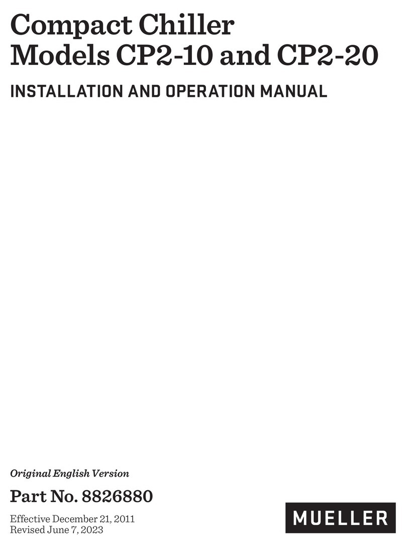 Mueller CP2-10 Installation and operation manual