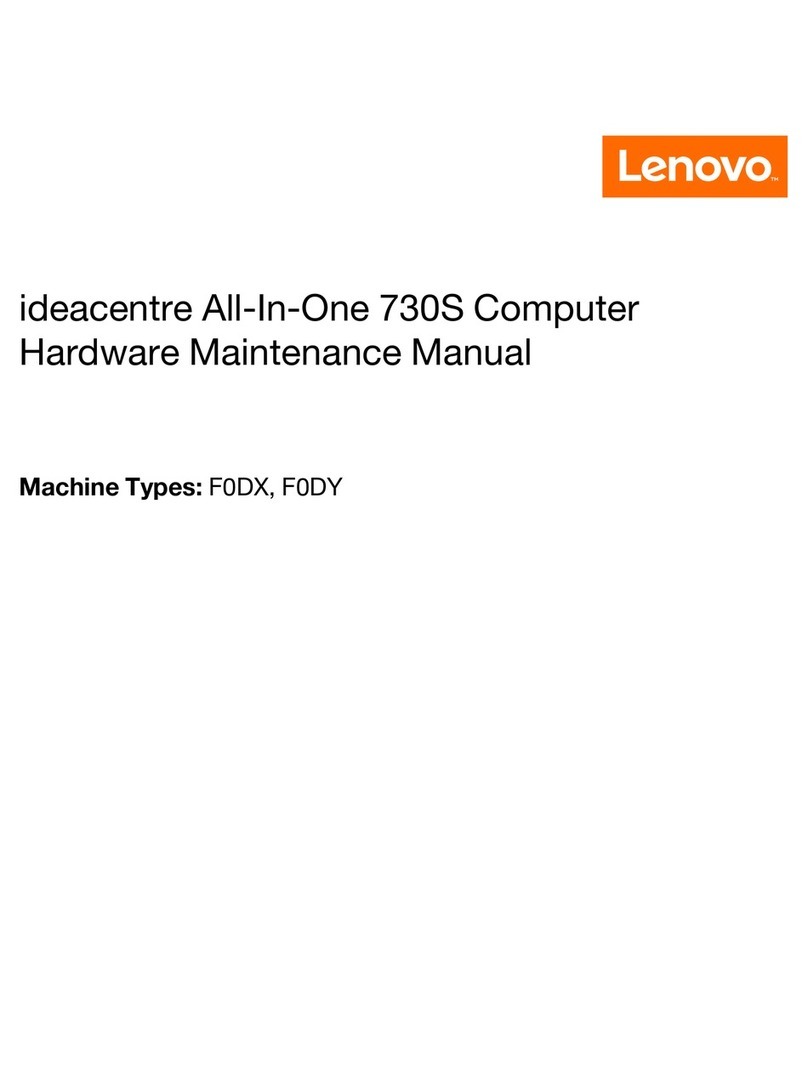 Lenovo ideacentre All-In-One 730S Computer Owner's manual