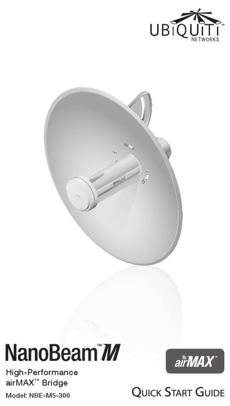 Ubiquiti NanoBeam M quick start guide Ubiquiti NanoBeam M quick start guide