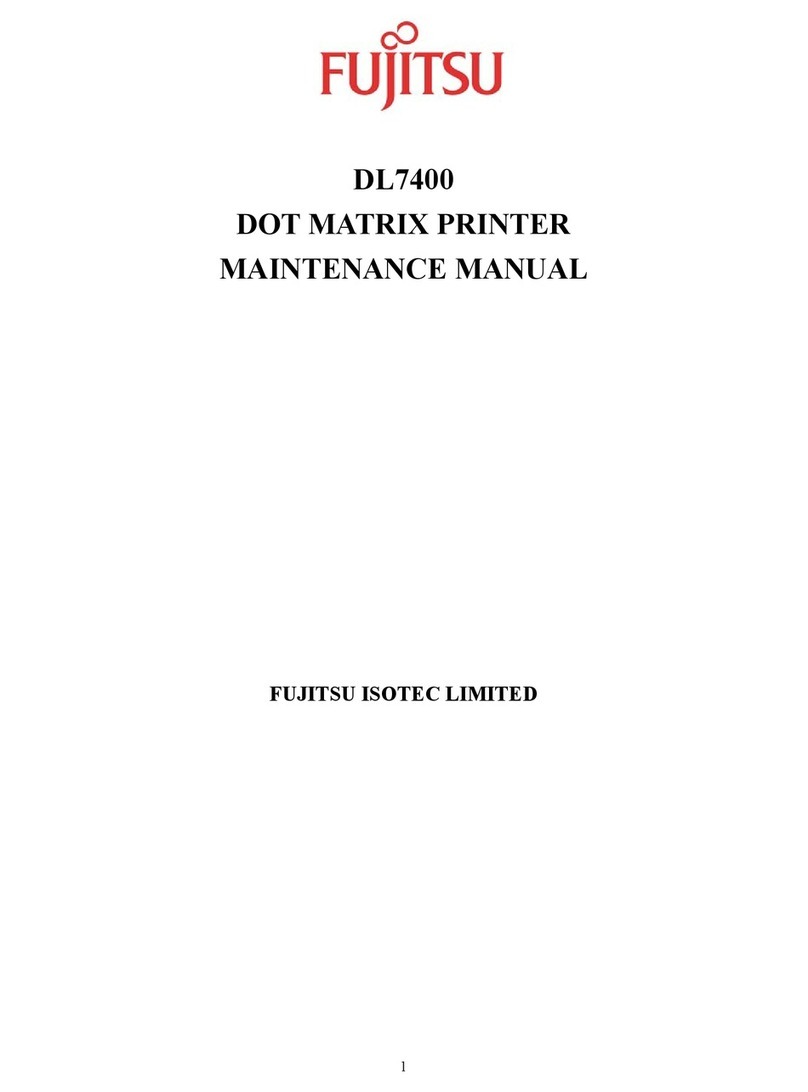 Fujitsu DL7400 User manual