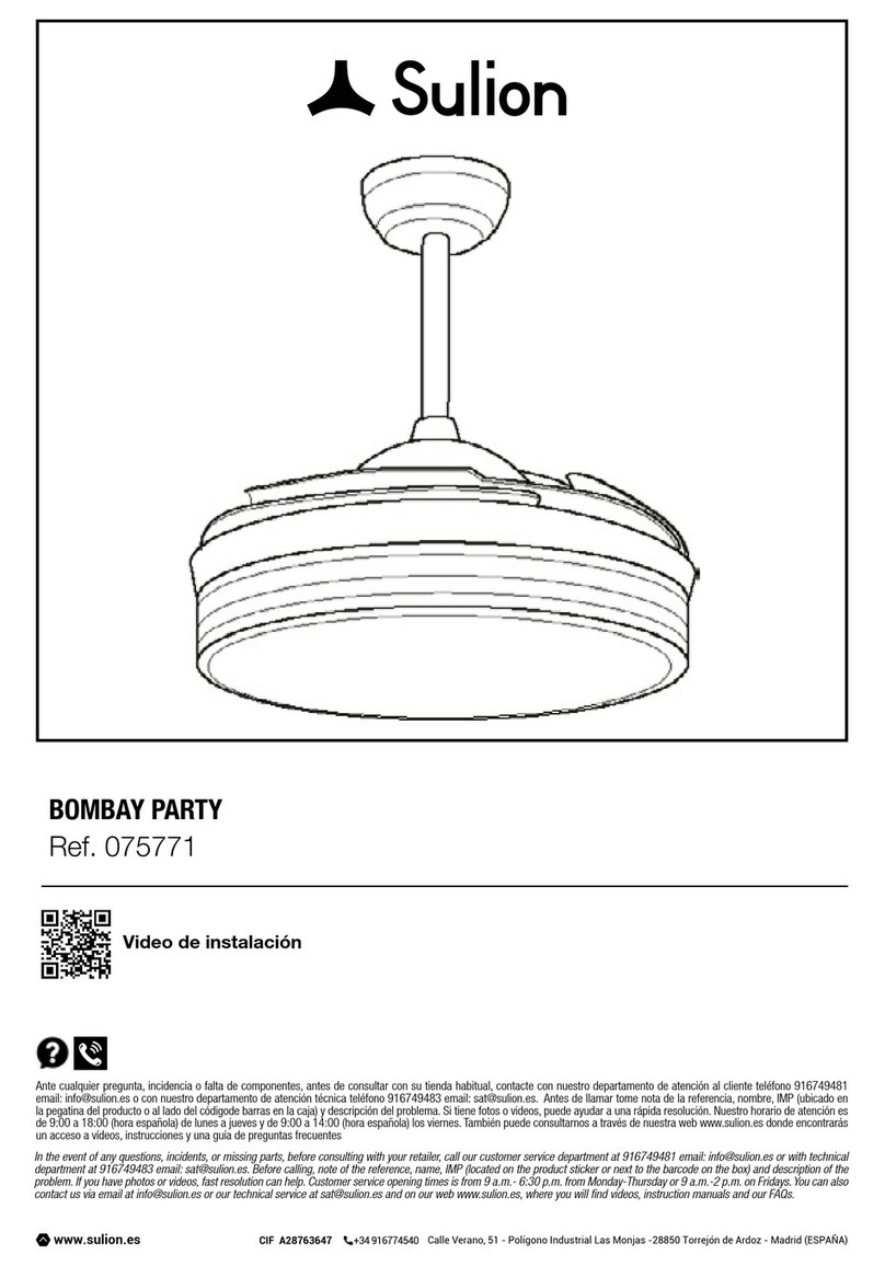 Sulion BOMBAY PARTY manual