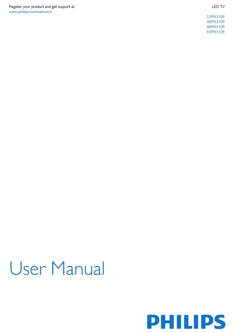 Philips 32PFK5109 User manual