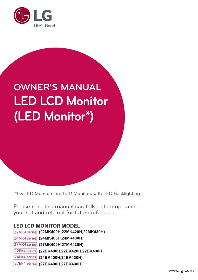 LG 22BK4 series User manual