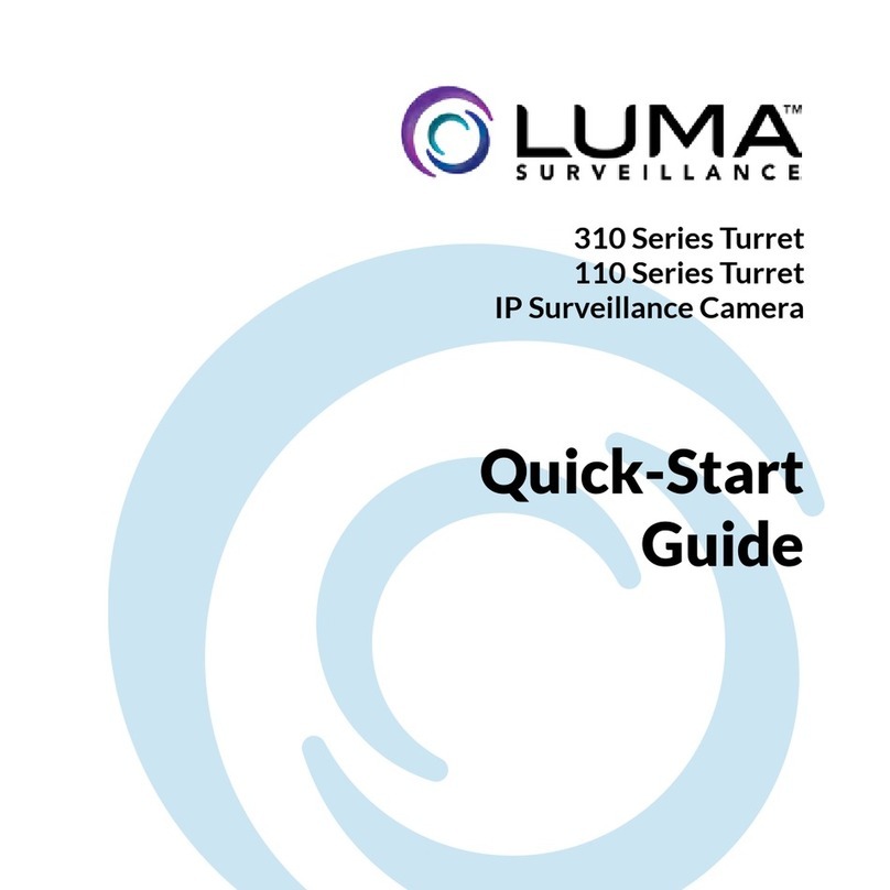 Luma Surveillance 110 Turret Series quick start guide