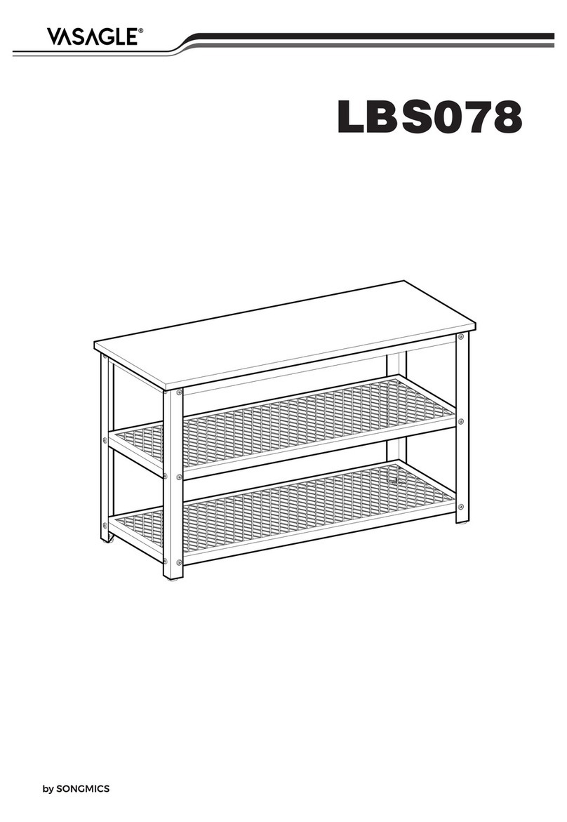 Songmics VASAGLE LBS078 manual