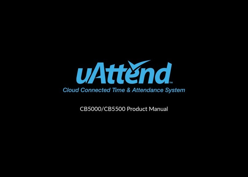 uAttend CB5000 product manual