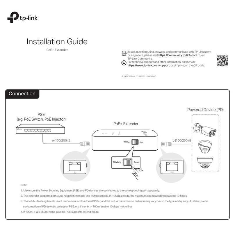TP-Link TL-POE10E User manual