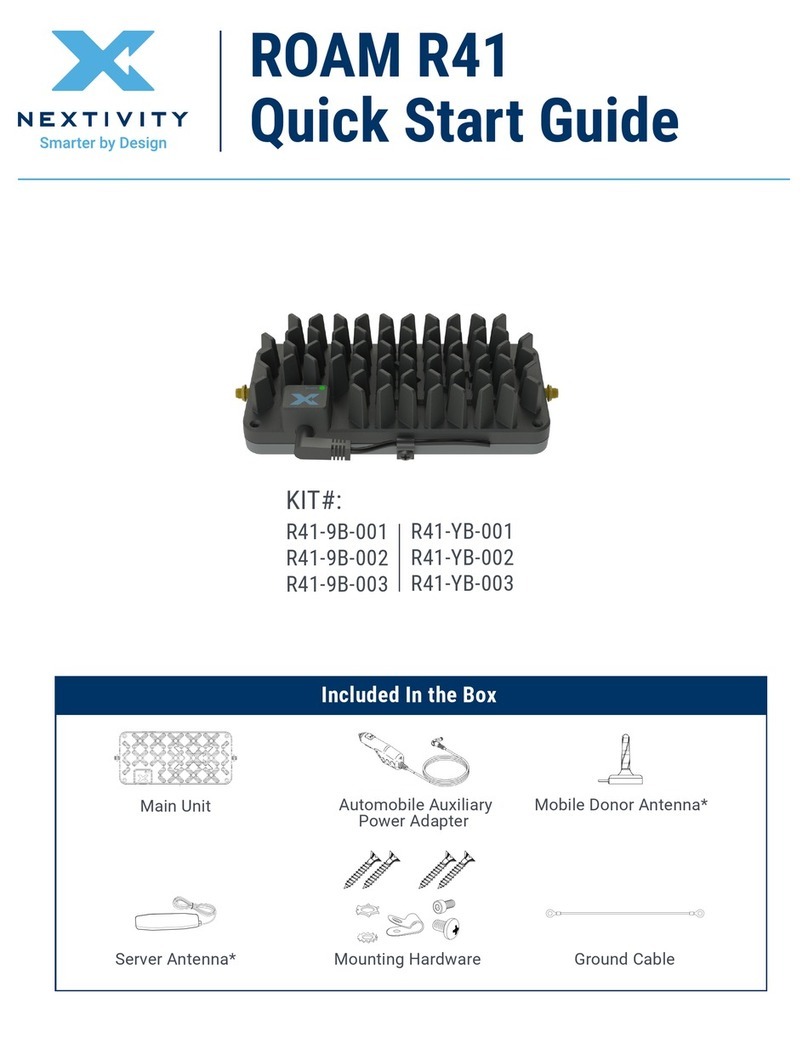 NEXTIVITY ROAM R41 User manual