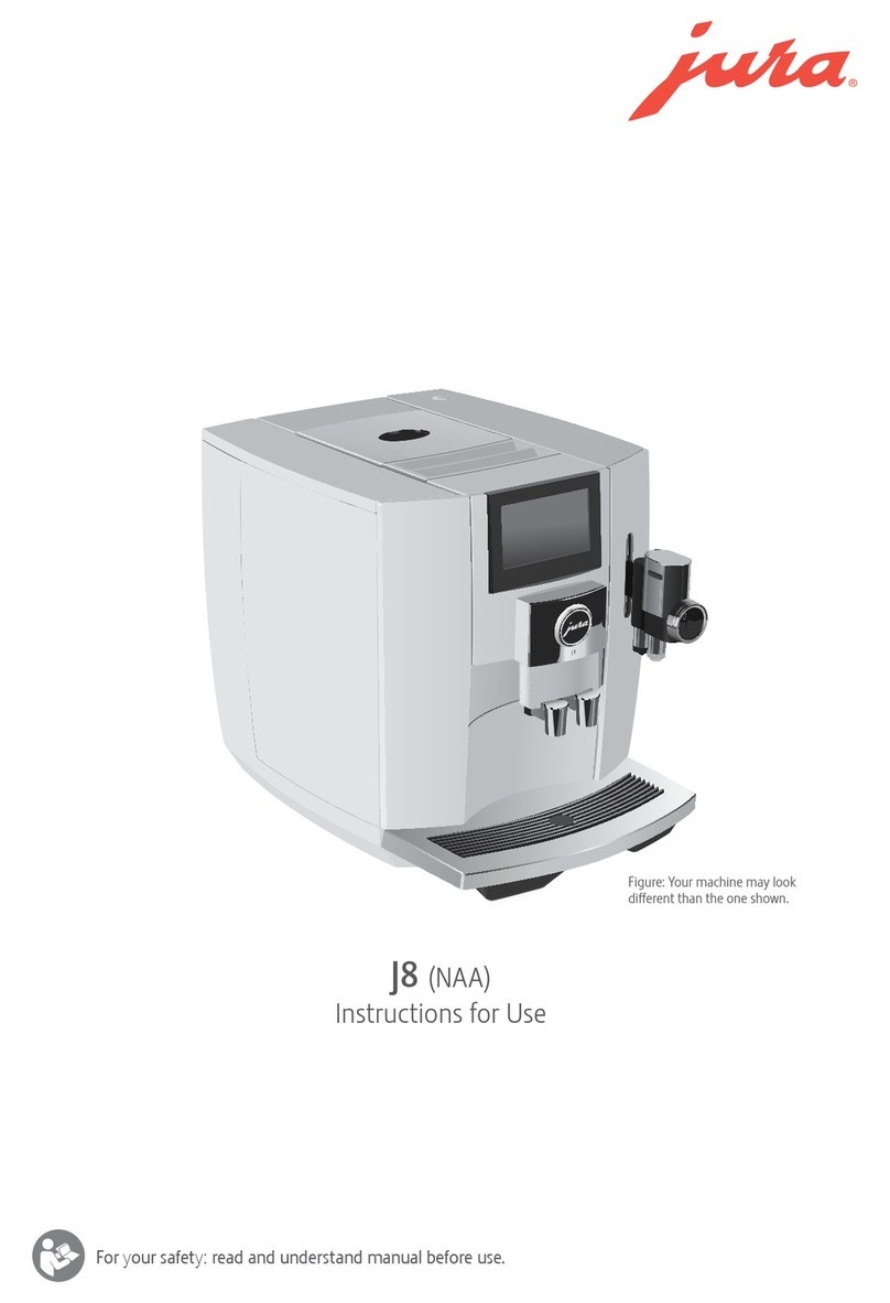 Jura J8 Instructions for use