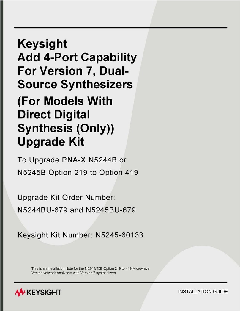 Keysight Technologies N5244BU-679 User manual