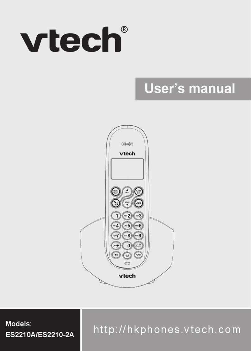 V-tech ES2210-2A user manual
