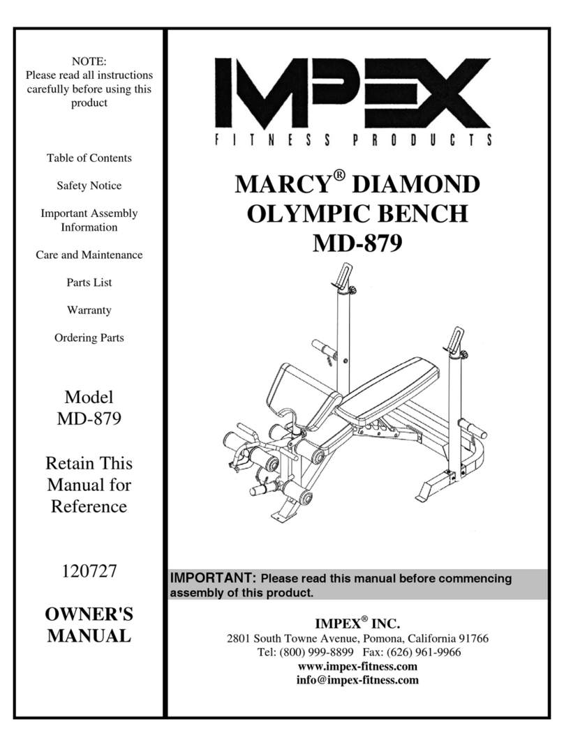 Impex 120727 owner's manual