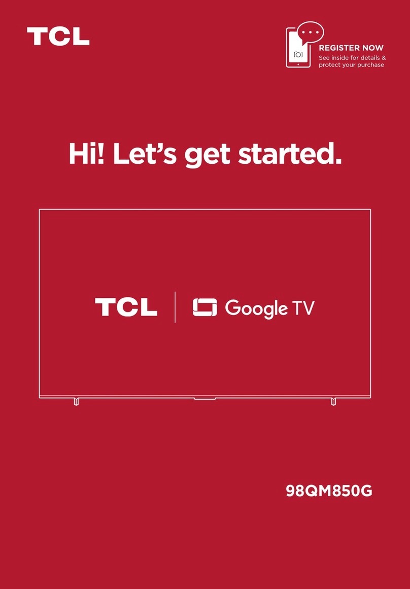 TCL 98QM850G User manual