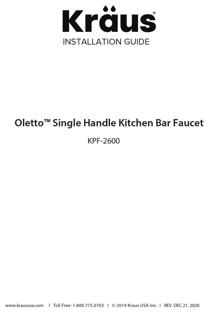 Kraus Oletto KPF-2600SFS manual
