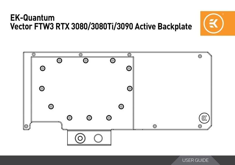 EK-Quantum Vector Strix RTX 3080Ti User manual
