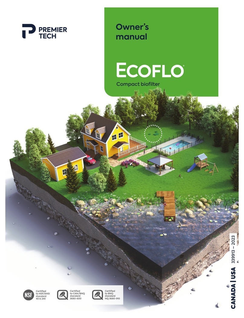 PREMIER TECH ECOFLO User manual