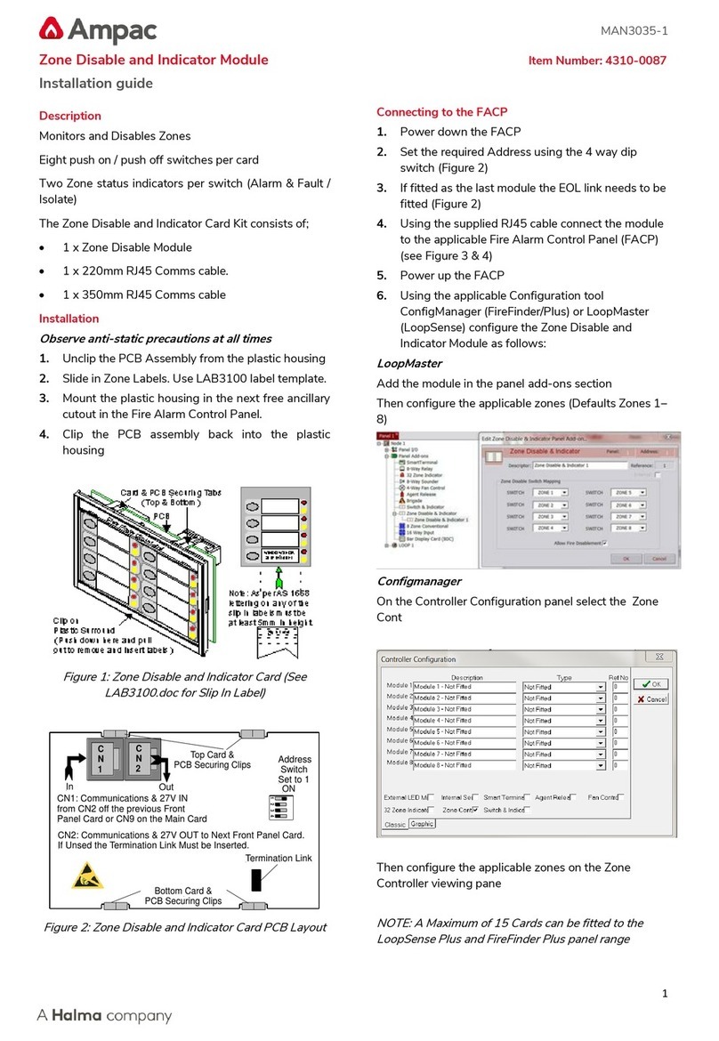 Ampac 4310-0087 installation guide