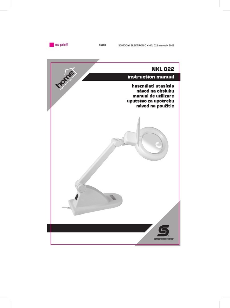 Somogyi Elektronic home NKL 022 instruction manual