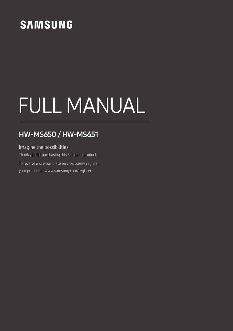 Samsung 6 series Installation instructions