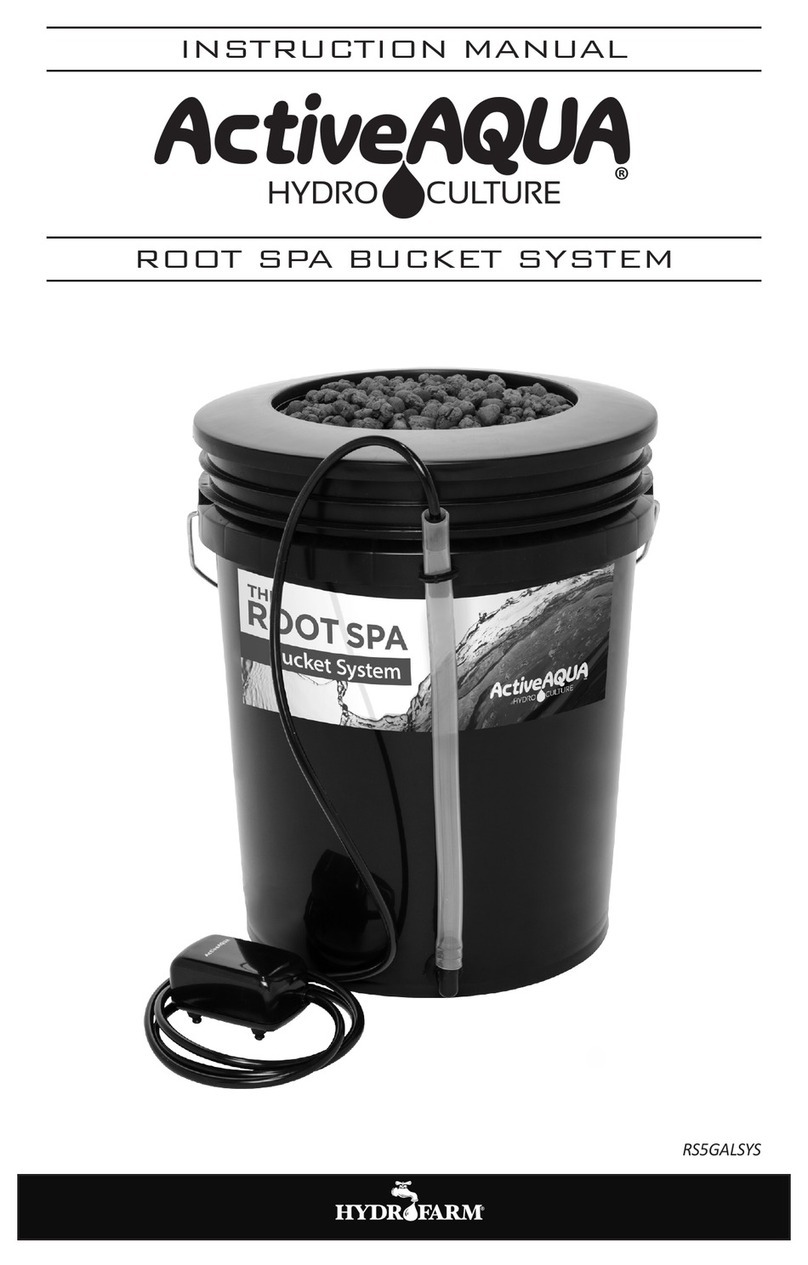 Hydrofarm Active AQUA HYDRO CULTURE User manual