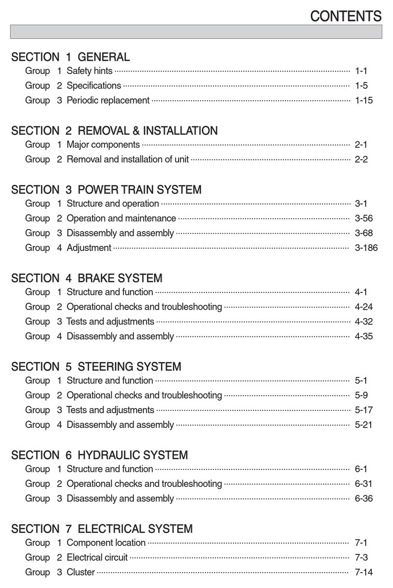 Hyundai 110D-7A operating manual
