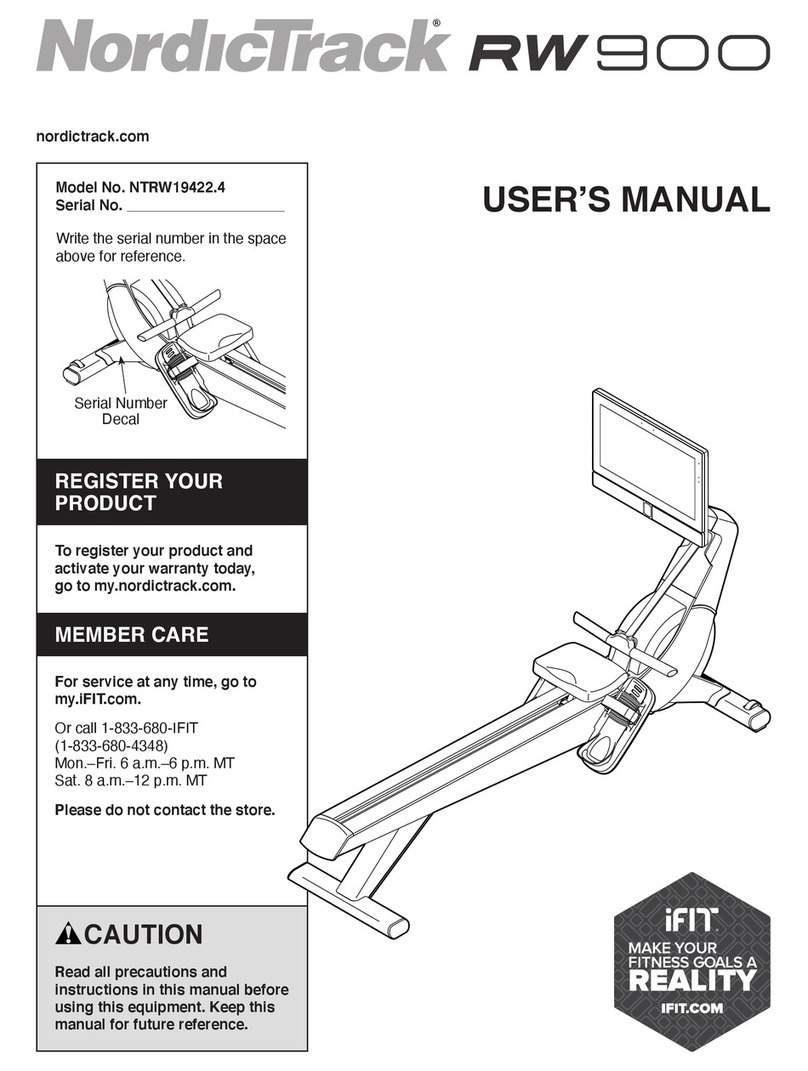 ICON Health & Fitness NTRW19422.4 user manual