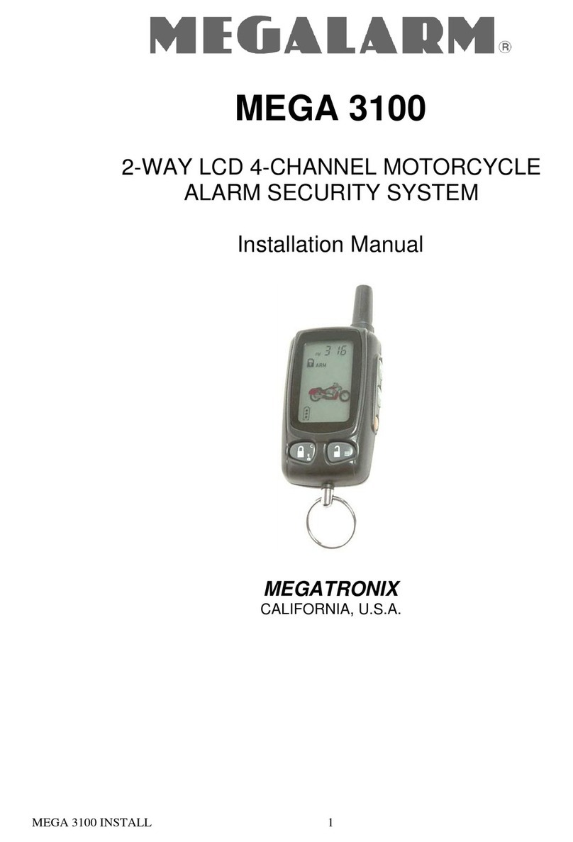 MEGATRONIX MEGA 3100 installation manual MEGATRONIX MEGA 3100 installation manual