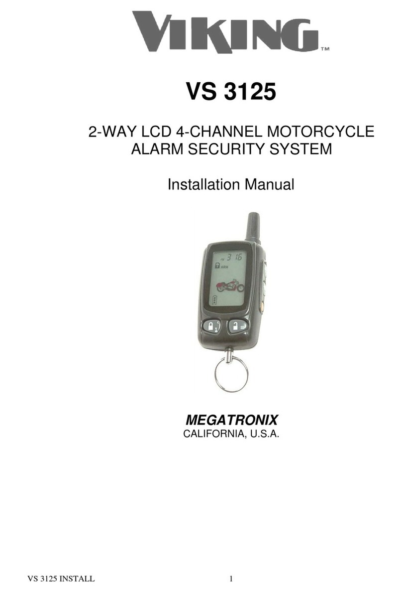 MEGATRONIX VIKING VS 3125 installation manual