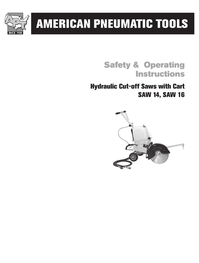 APT SAW 16 Safety & Operating Instructions