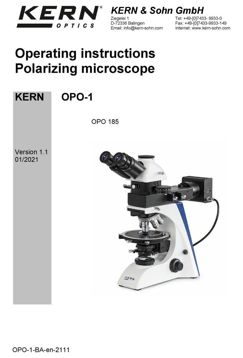 KERN OPO-1 User manual