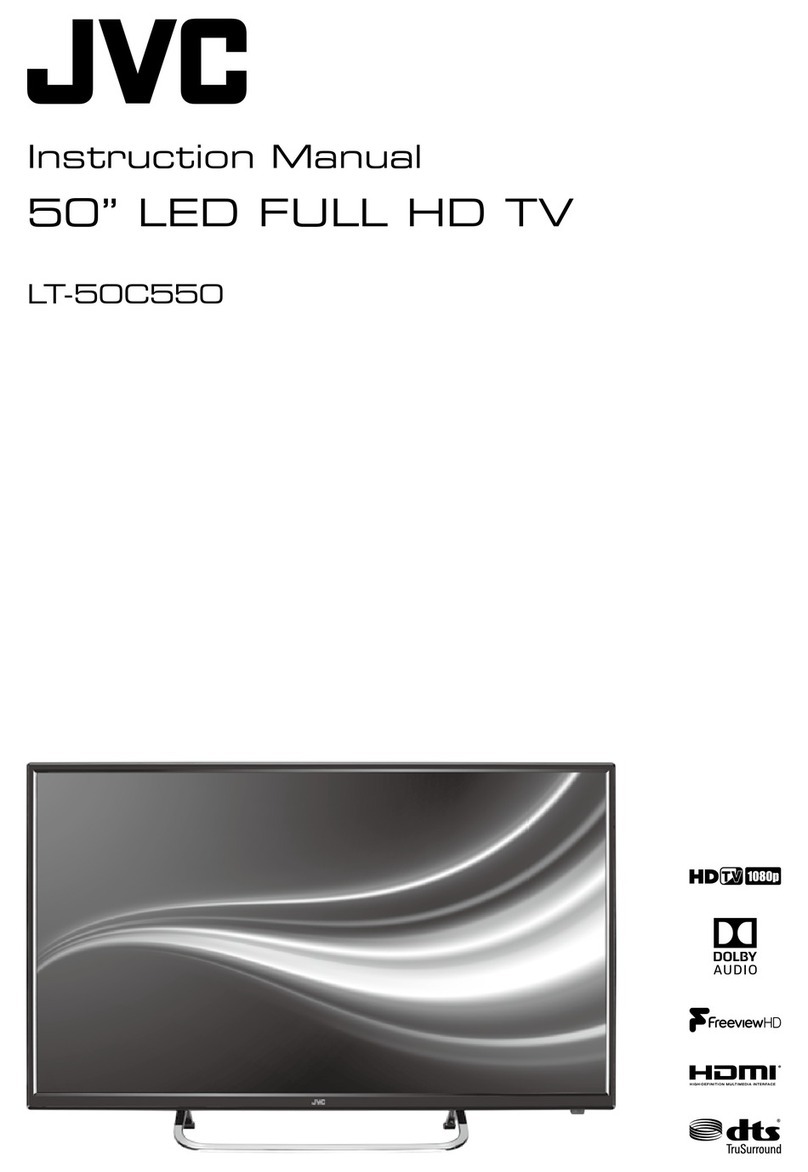JVC LT-50C550 User manual