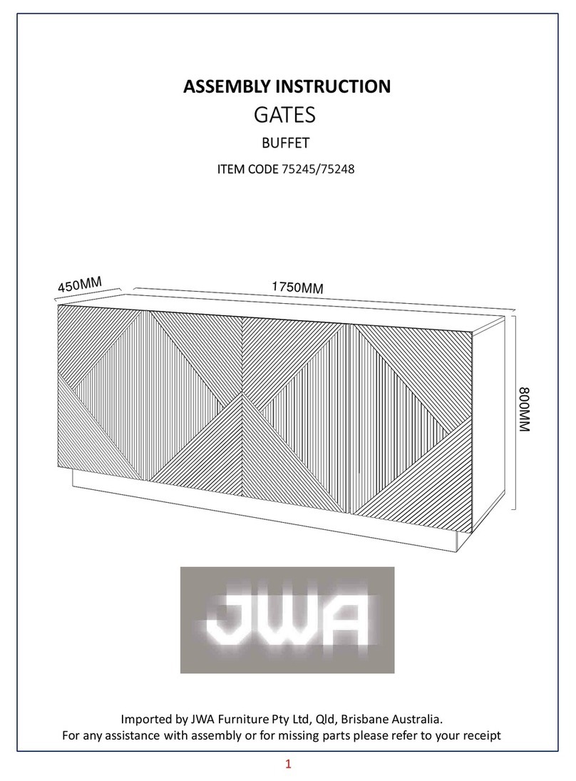 JWA GATES 75245 User manual