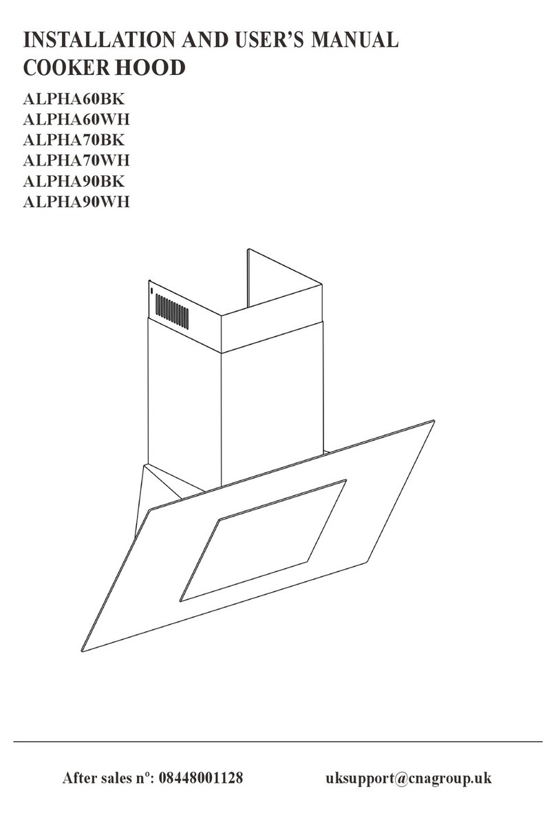 CNA Group ALPHA60BK Installation and user manual