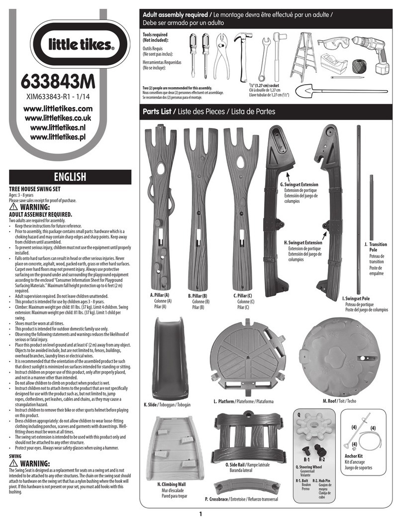 Little Tikes 633843M manual